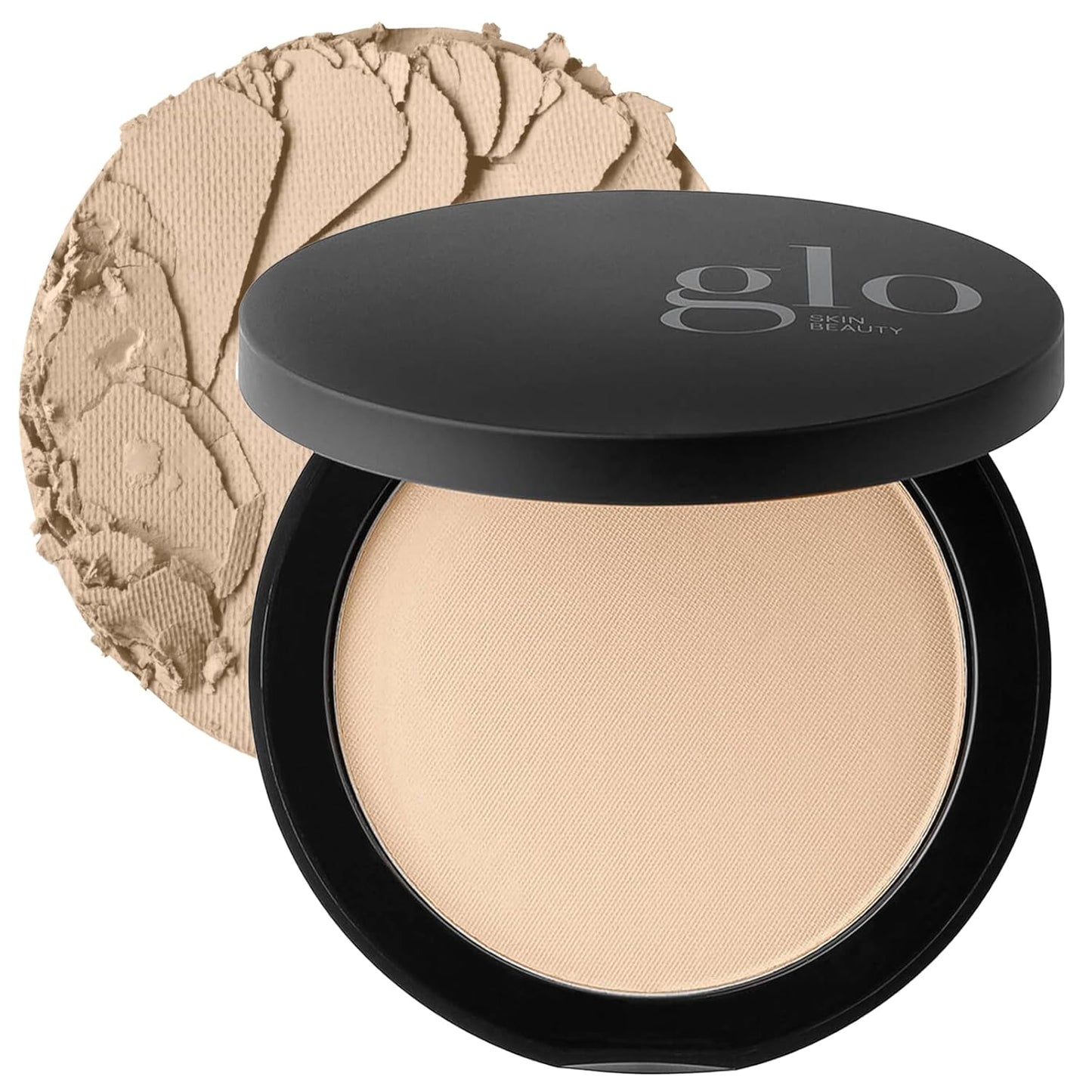 Glo Skin Beauty Pressed Base Powder Foundation Makeup (Natural Fair) - Flawless Coverage for a Radiant Natural, Second-Skin Finish-Velvo Beauty