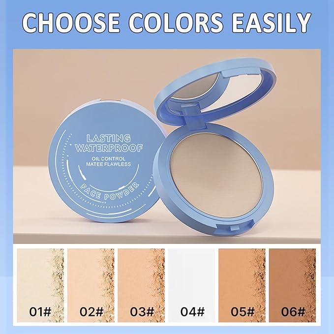 Maycheer Face Powder, Maycheer Lasting Waterproof Face Powder - Oil Absorbing Powder for Face, Lasting and Waterproof (04# TRANSLUCENT, 0.35 Ounce)-Velvo Beauty