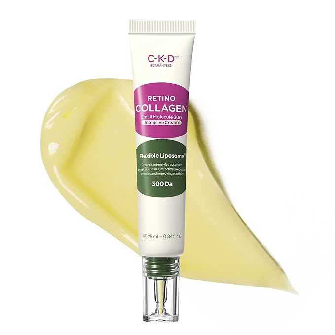 CKD Retino Collagen Intensive Cream - Retinal Spot Collagen Cream for Fine Lines, Deep Wrinkles, and Sagging Reduction. Anti-Aging and Youthful Skin. Korean Skin Care. 0.84 fl oz-Velvo Beauty