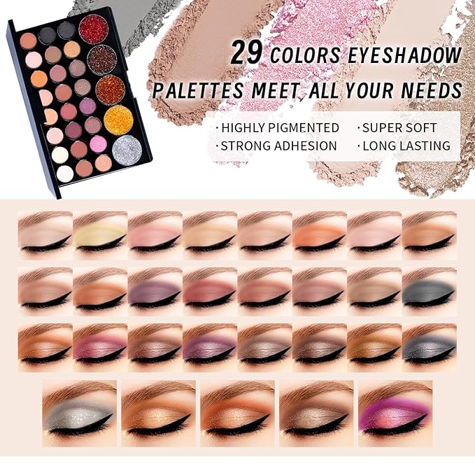 Makeup Kits, Makeup Set Full Kit, Full Face Makeup Set For Women Girls Teens, Makeup Present Set For Women Girls Teens, Beginners and Professionals Alike, Multipurpose Makeup Sets-Velvo Beauty