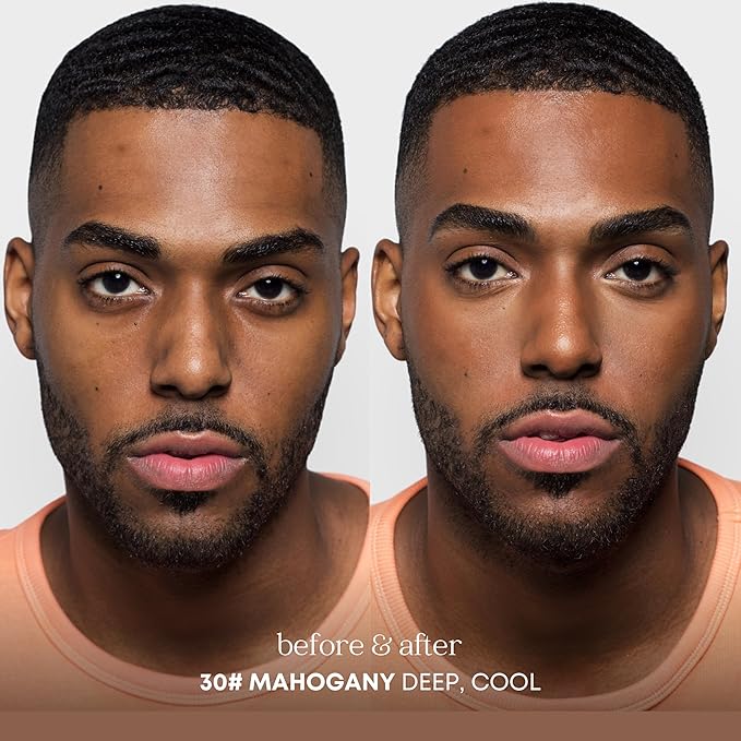 Natural Glow Foundation - Light to Medium Coverage Cushion Foundation Makeup with Hyaluronic Acid & Tea Tree Extract - Vegan & Cruelty-Free Cream Foundation - K Beauty - 15g/0.52oz - Mahogany-Velvo Beauty