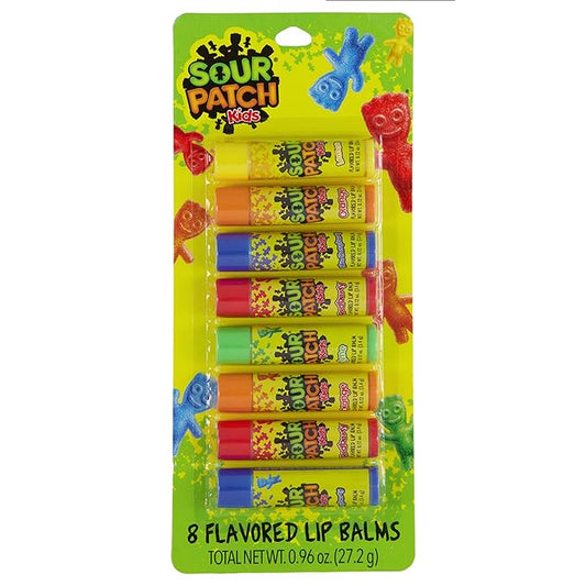 Taste Beauty Sour Patch Kids 8 Pack Lip Balm-Velvo Beauty