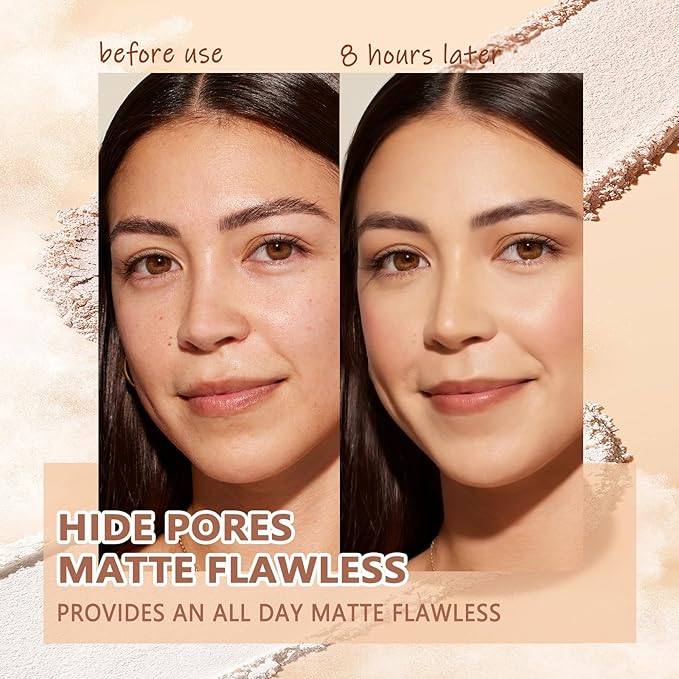 Oil Control Face Pressed Powder,Matte Smooth Flawless Setting Powder Makeup,Waterproof Long Lasting Finishing Powder,Cruelty Free Lightweight Face Cosmetics,0.35Oz(PURE BEIGE)-Velvo Beauty