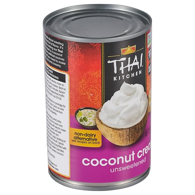 Thai Kitchen Gluten Free Unsweetened Coconut Cream, 13.66 fl oz-Velvo Beauty