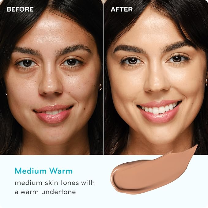 pūrlisse Perfect Glow BB Cream with SPF 30 - Matte Meets Dewy Finish - Enriched with Goji & Hawthorn Berry to Help Improve Skin Texture & Radiance - Medium Warm (1.4 oz)-Velvo Beauty