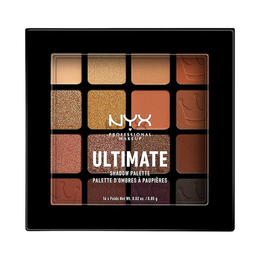 NYX PROFESSIONAL MAKEUP Ultimate Shadow Palette, Eyeshadow Palette - Ultimate Queen-Velvo Beauty