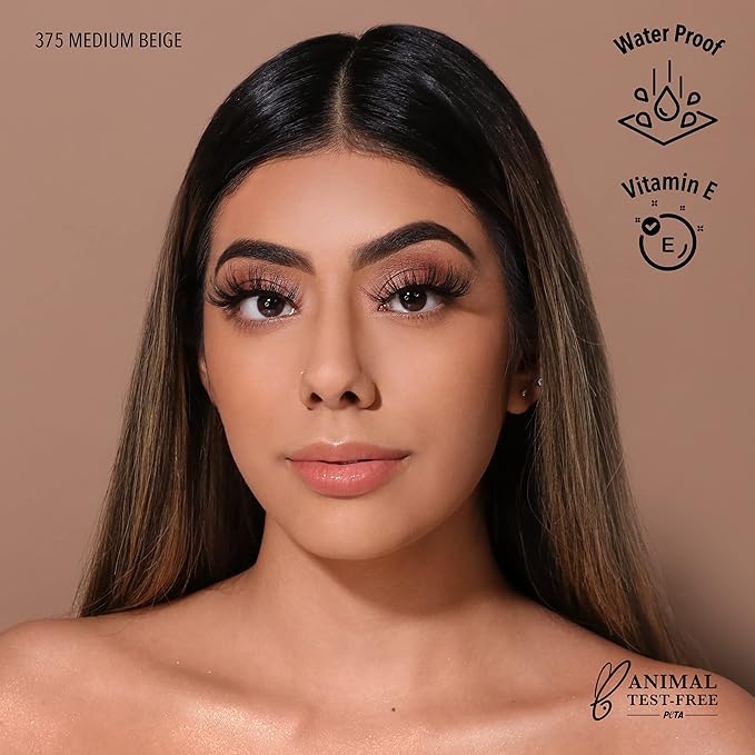 Complete Wear Foundation (375, Medium Beige)-Velvo Beauty