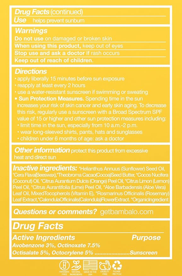 4-Pack Citrus SPF 15 Lip Balm - Organic Ingredients, Broad Spectrum UVA/UVB Protection - Hydrating & Moisturizing, USA Made-Velvo Beauty