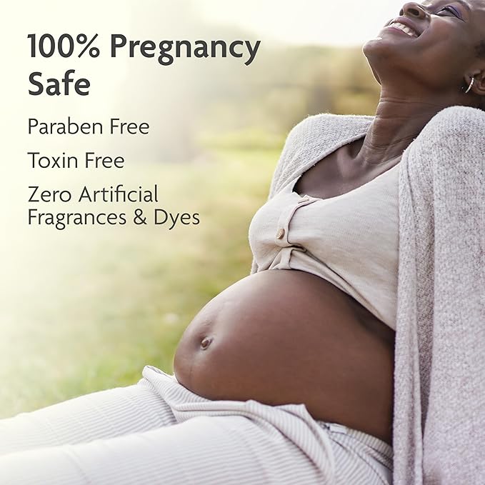 TriLASTIN Maternity Stretch Mark Cream for Pregnancy - 4 fl oz - Paraben-Free & Hypoallergenic - Prevents Stretch Marks & Improves Elasticity - Shea Butter & Belly Cream for Pregnant Women-Velvo Beauty