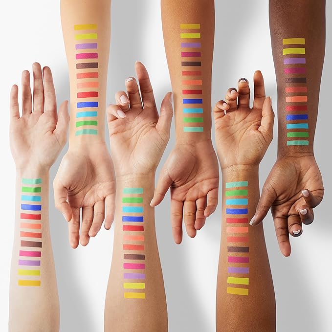 docolor Eyeshadow Palette 54Colors Gemstone Eye Shadow Palette Highly Pigmented Mattes Glitter Shimmers Smokey Cream Powder Blendable Long Lasting Waterproof Colorful Professional Makeup Palette-Velvo Beauty