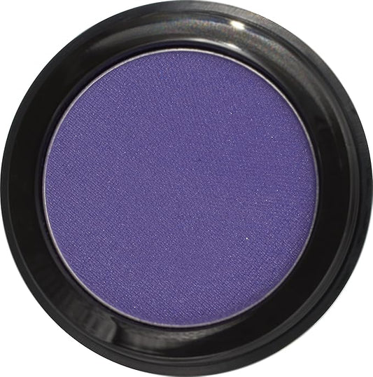 Indigo Denim Navy Blue Purple Violet Opaque Pressed Powder Single Vegan Eyeshadow; Talc, Paraben & Cruelty Free-Velvo Beauty