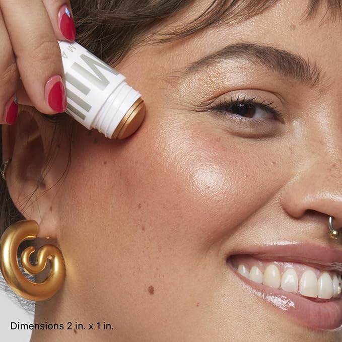 Milk Makeup Highlighter, Spark (Golden Copper) - 0.21 oz - Dewy Cream Highlighter Stick - Blendable & Buildable - 1,000 Swipes in Every Stick - All Skin Types - Vegan, Talc Free & Cruelty Free-Velvo Beauty