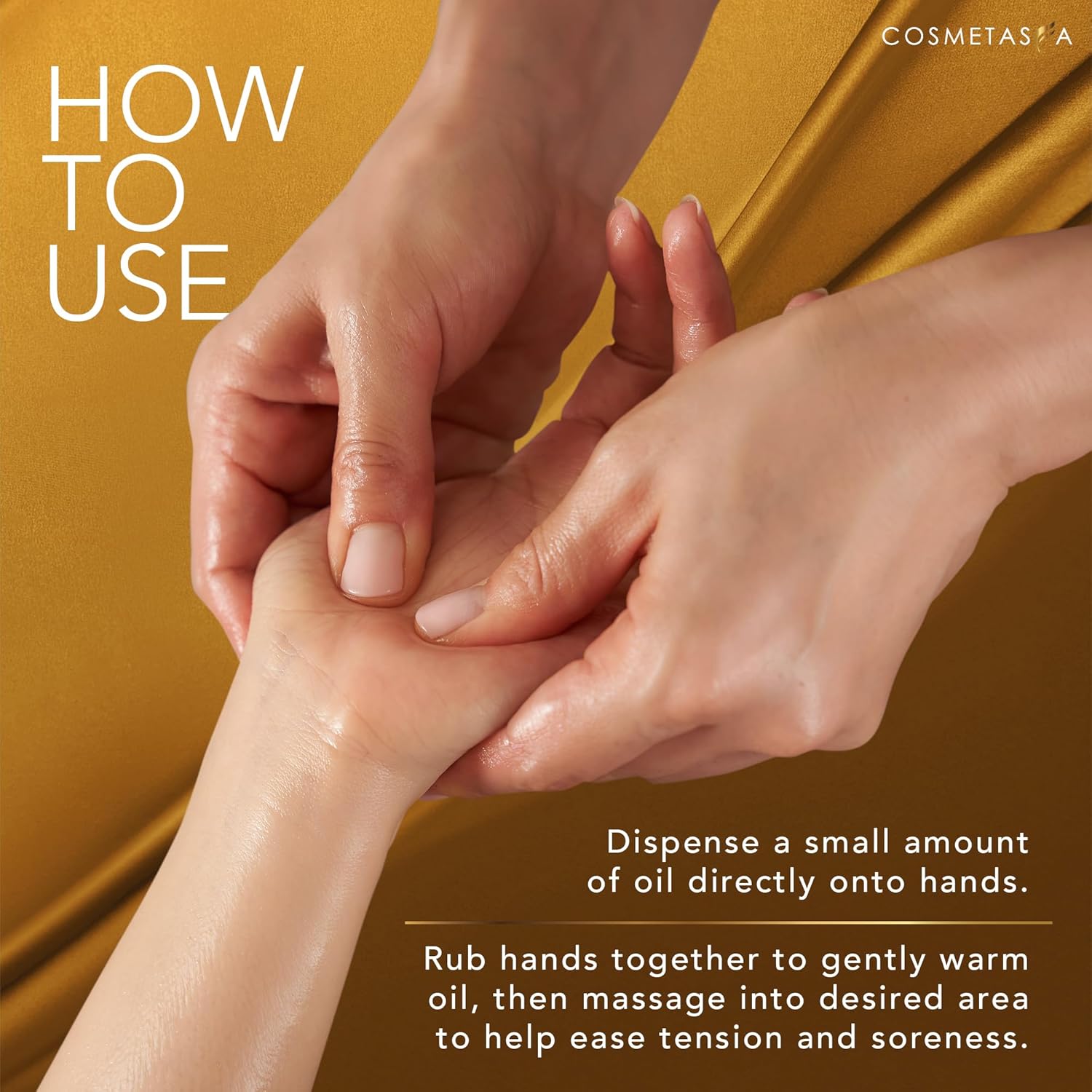 Cellulite Massage Oil with Collagen & Stem Cells- 100% Natural Anti Cellulite Oil, Assists with Firming, Toning & Moisturizes Skin 8.8 oz. by Cosmetasa-Velvo Beauty