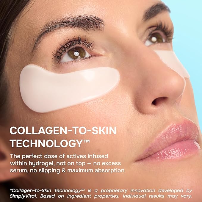 Under Eye Patches for Puffy Eyes and Dark Circles - Cooling Eye Masks for Women & Men with Collagen, Hyaluronic Acid & Retinol - Depuffing Undereye Mask Patches - Parches Para Ojeras - 15 Pairs-Velvo Beauty