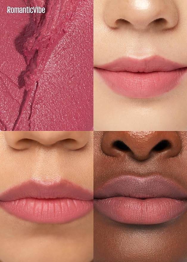 Kaja Love Blur Lip Balm - 04 Romantic Vibe | Soft & Comfort Semi-Matte Blurring Daily Color Lip Balm | Shea Butter, Avocado Oil, Citrus Unshiu Peel Extract, Vitamin E Infused |4g / 0.14oz.-Velvo Beauty