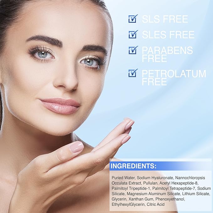 Instant Eye Lift Serum - Provides Immediate Visible Results, Lifts Away Appearance of Lines & Wrinkles. Dark Circles Under Eye Treatment, Eye Cream for Dark Circles and Puffiness-Velvo Beauty