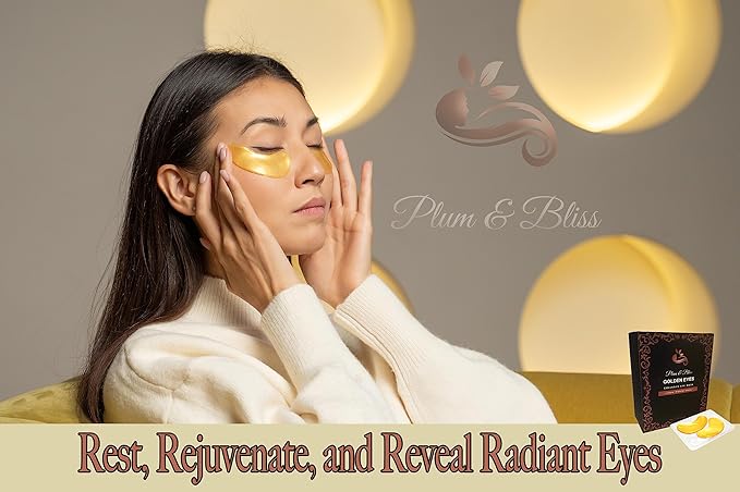 Rejuvenating Under Eye Masks, 20 Pairs, Reduces Fine Lines, Wrinkles, Dark Circles, Puffiness-Velvo Beauty