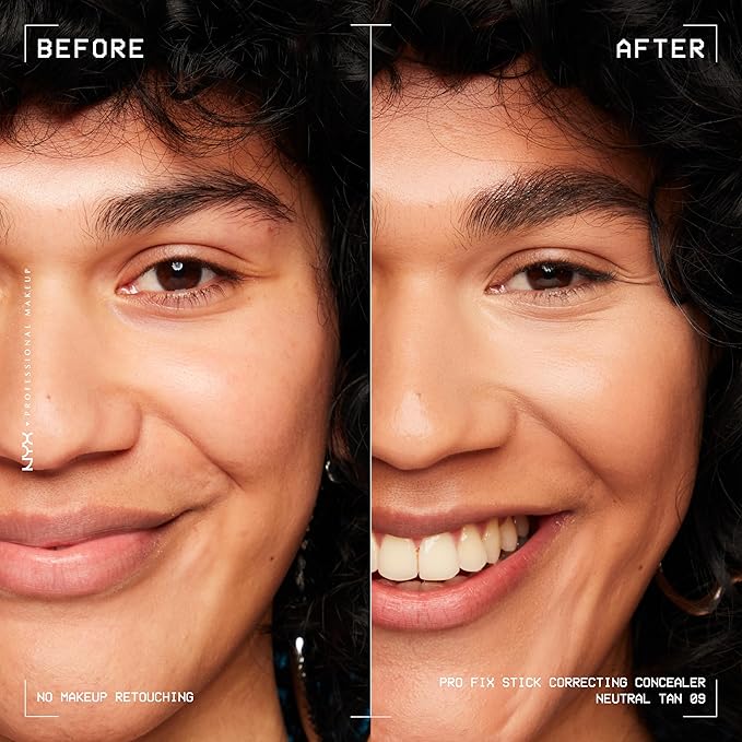 NYX PROFESSIONAL MAKEUP Pro Fix Stick Correcting Concealer, Buildable Medium Coverage Concealer Stick - Neutral Tan-Velvo Beauty