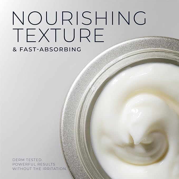 RoC Retinol Correxion Max Daily Hydration Anti-Aging Face Moisturizer with Hyaluronic Acid, Oil Free Skin Care Cream for Fine Lines, Dark Spots, Post-Acne Scars, Retinol Moisturizer, 1.7 Ounces-Velvo Beauty