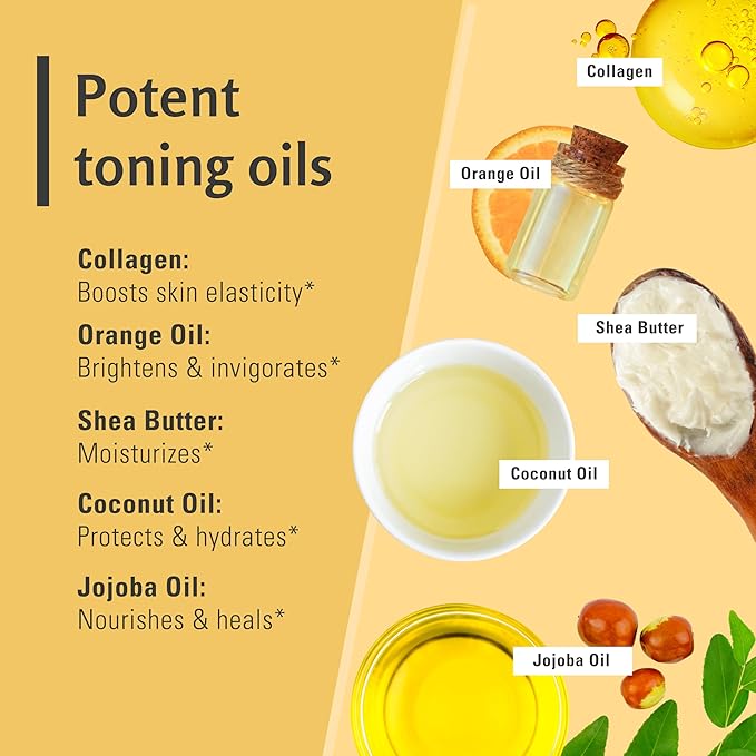 Exfoliating Turmeric Scrub and Skin Exfoliator with Collagen and Coconut Oil, Gently Exfoliates Face, Body, Hands, and Feet, Moisturizing Skincare, 16 oz by M3 Naturals-Velvo Beauty