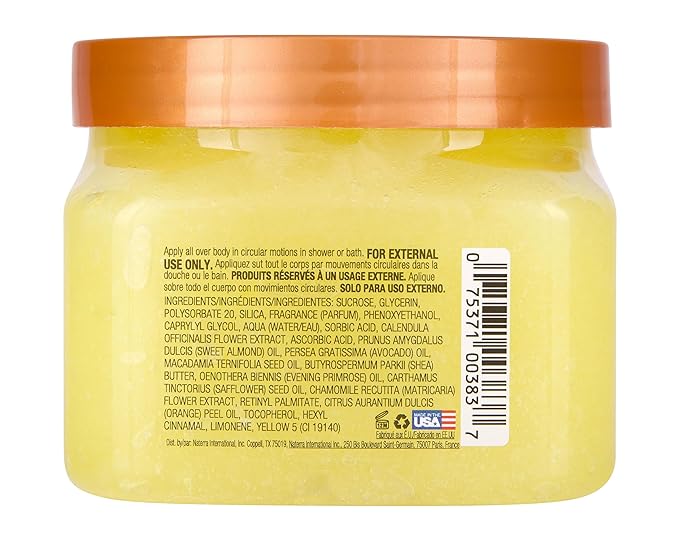 Tree Hut Dewy Daisy Shea Sugar Scrub | Exfoliating Body Scrub Removes Dead, Dry Skin for a Soft & Hydrated Feel | Nourishing Essential Body Care | 18 fl oz.-Velvo Beauty