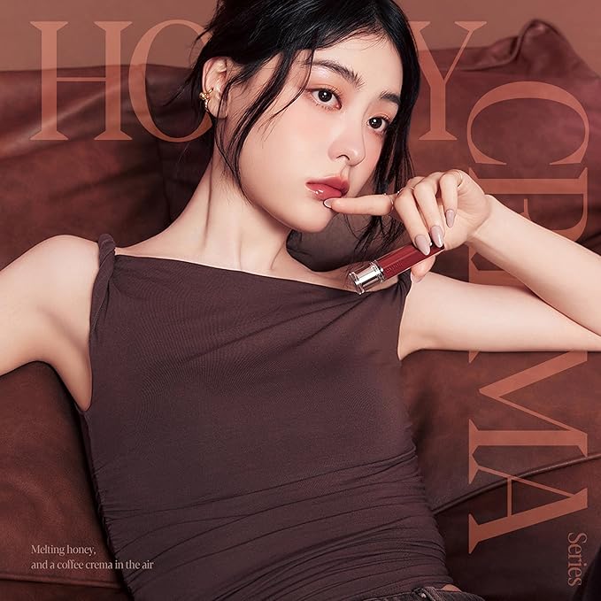 Espoir Couture Lip Tint Glaze #23 Affogato 0.14oz | Volumizing Lip Stain with Syrupy Shine | Long-Lasting & Vibrant Color for Radiant Lip Look | Moisturizing & Glossy Lip Tint | Korean Lip Makeup-Velvo Beauty