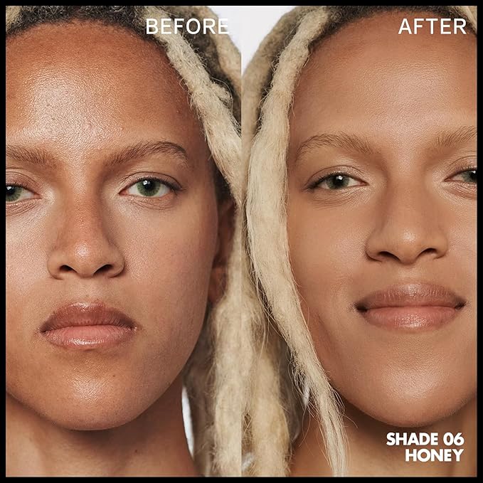 FOCALLURE 2 Pcs Liquid Foundation, Skin Evolution Foundation + Concealer, Full Coverage Foundation Makeup, Durable, Waterproof, Oil-Control, Hides Wrinkles & Lines, Honey-Velvo Beauty