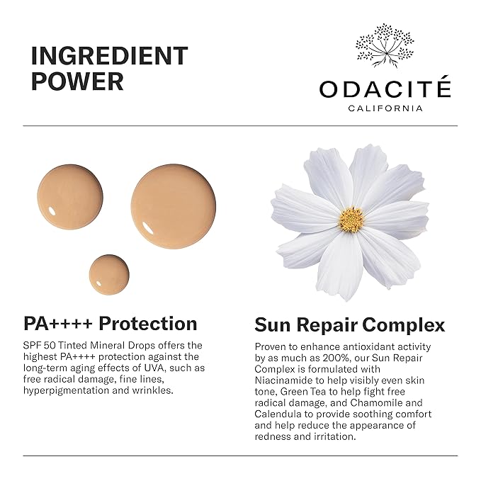 SPF 50 Flex-Perfecting™ Mineral Drops Tinted Sunscreen ONE-Velvo Beauty