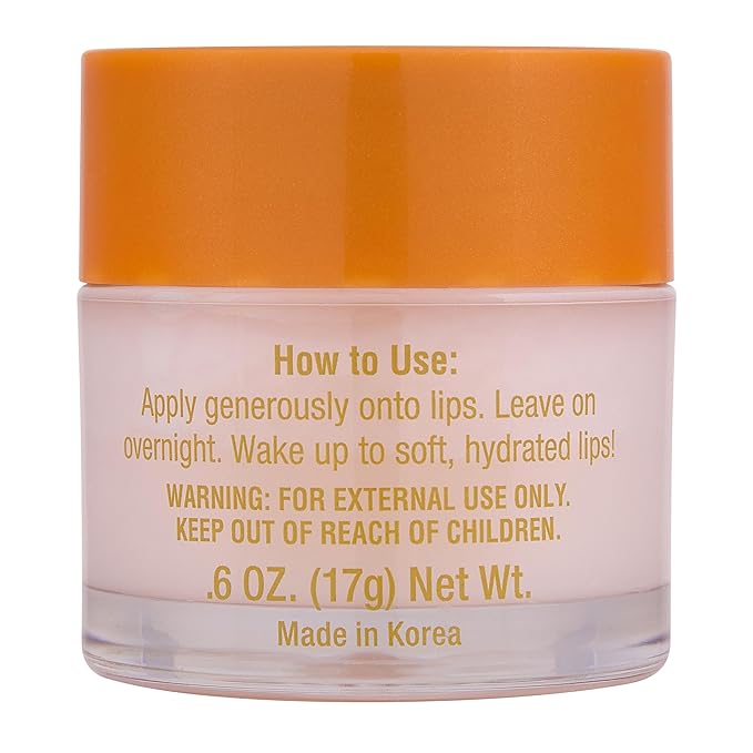 Tree Hut Vanilla Overnight Lip Mask | Leave on Overnight & Wake up to Soft, Hydrated Lips | Elevate your Self Care Routine | .6 oz.-Velvo Beauty