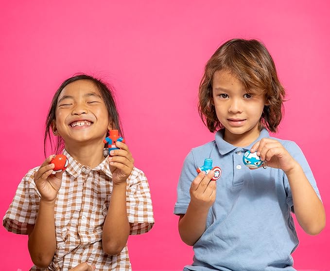 Lip Smacker Marvel, keychain, lip balm for kids - Spiderman & Captain America-Velvo Beauty