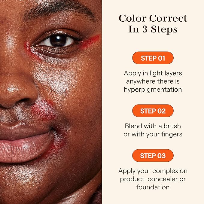 Live Tinted Huestick: All-over Color Corrector Multistick for Brighter, Balanced Skin, Works on Lips, Cheeks, And Eyes, Vitamins C+E Soothes, Heals & Nourishes Damaged Skin - Origin 3g / 0.1oz-Velvo Beauty