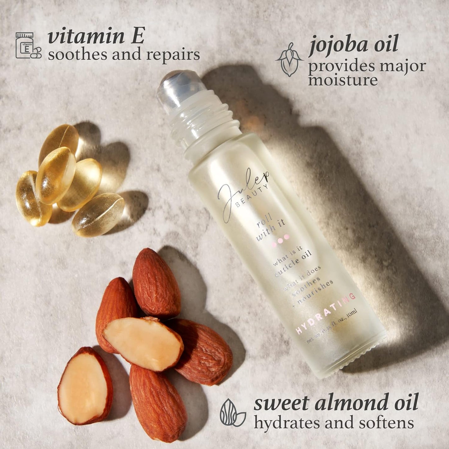 Julep Roll With It Cuticle Oil Trio – Nourishing Nail & Cuticle Care Set with Natural Oils for Hydration and Healthy-Looking Nails-Velvo Beauty