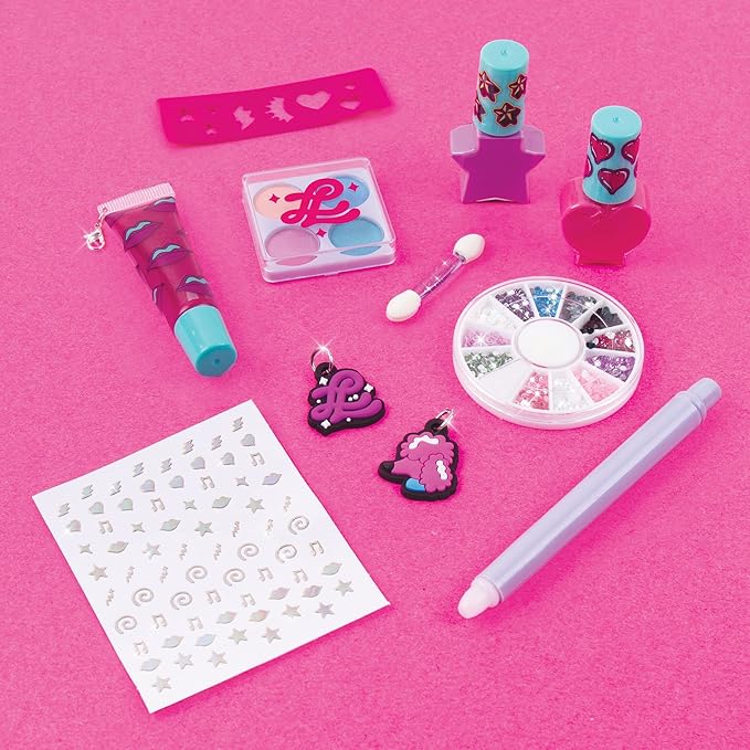 That Girl Lay Lay: Slay All Day Cosmetic Expressions - 12 Piece Set, Make It Real, Nickelodeon, Nails-Eyes-Lips-Style!, Beauty & Makeup Kit, Nail Art, Tweens & Girls, Kids Ages 6+-Velvo Beauty