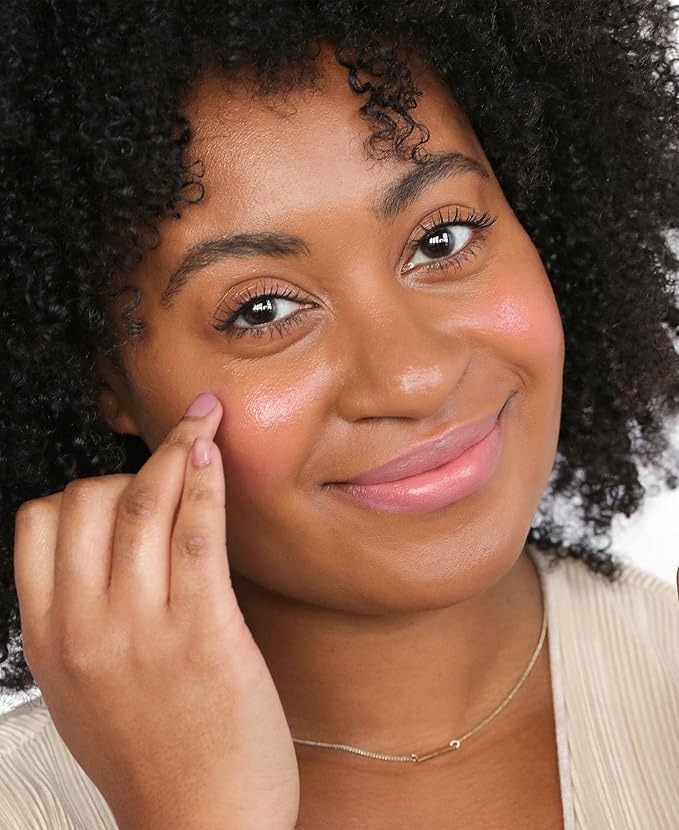 Wander Beauty Double Date Lip & Cheek - Rendezvous/Swipe - 4-in-1 Cream Blush & Lip Tint - Blush, Lip Moisturizer, Lip Balm & Eye Gloss - Multitasking Eye, Cheek & Lip Makeup With Green Tea - 0.07 oz-Velvo Beauty