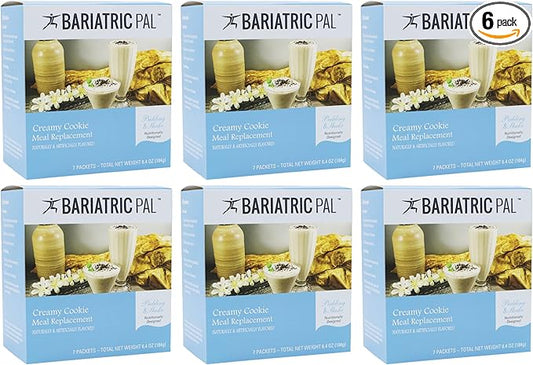 BariatricPal 15g Protein Shake or Pudding (Aspartame Free) - Creamy Cookie (6-Pack)-Velvo Beauty
