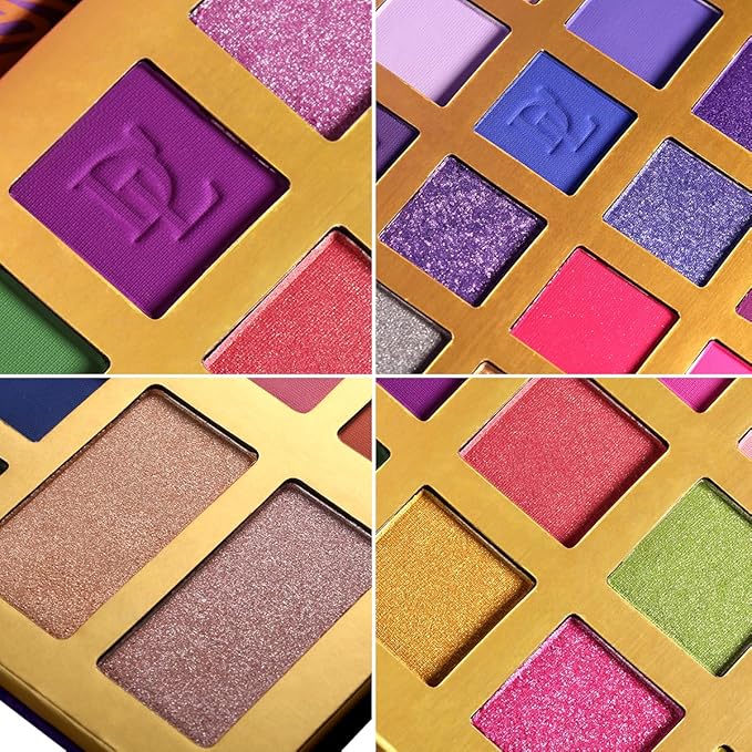 Large Eyeshadow Palette for Makeup Beginners, DE'LANCI Big Colorful All In One Makeup Palette for Stage Makeup, Blush Highlighter Contour Full Highly Pigmented Makeup Pallet Teen Holiday Gifts-Velvo Beauty