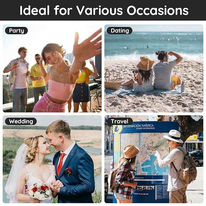 Segbeauty Travel Perfume Atomizer Refillable, 5 Packs 10ML Glass Spray Bottle for Perfume,Mini Portable Bottles Empty Fine Mist Sprayer Fragrance Cosmetic Container Kit Essentials, Gradient Blue-gold-Velvo Beauty