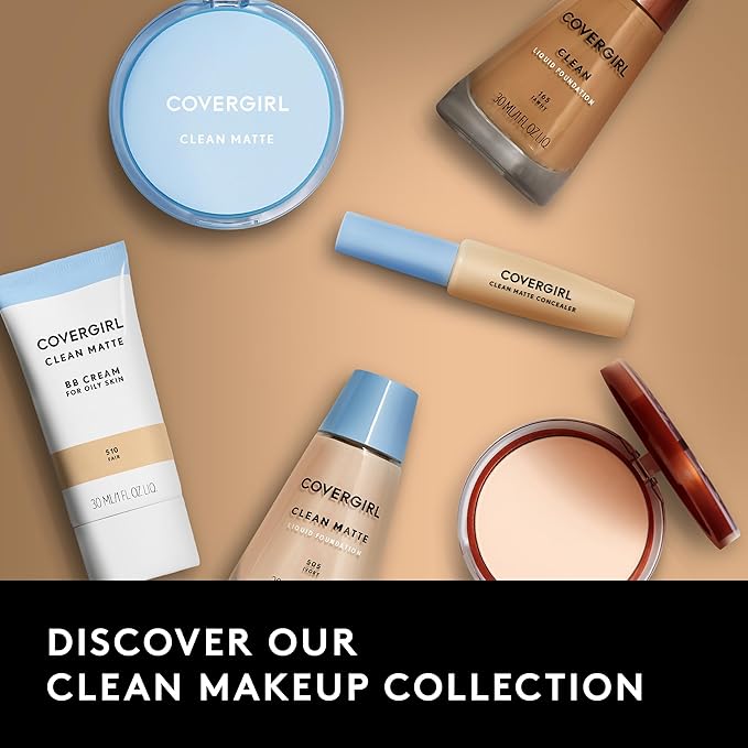 COVERGIRL Clean Liquid Foundation, Perfect Beige 148, Pack of 1-Velvo Beauty