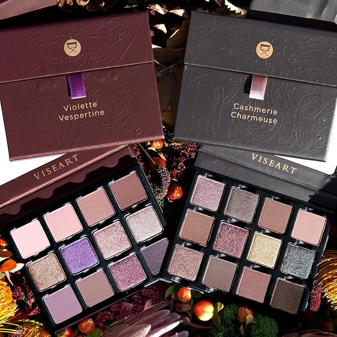 Viseart Paris Etendu Pro Luxe Makeup Eyeshadow Palette (Cashmerie Charmeuse)-Velvo Beauty