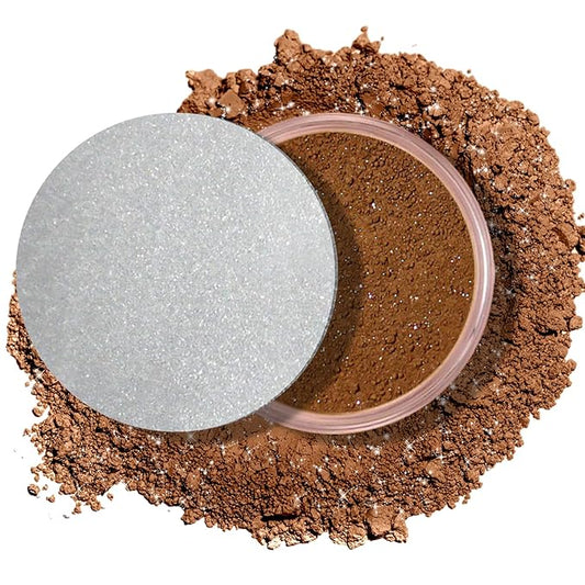 Loose Face Powder Glitter Setting Powder Matte Finishing Powder Shine,Long-lasting,Lightweight,Sets Foundation Makeup-Velvo Beauty