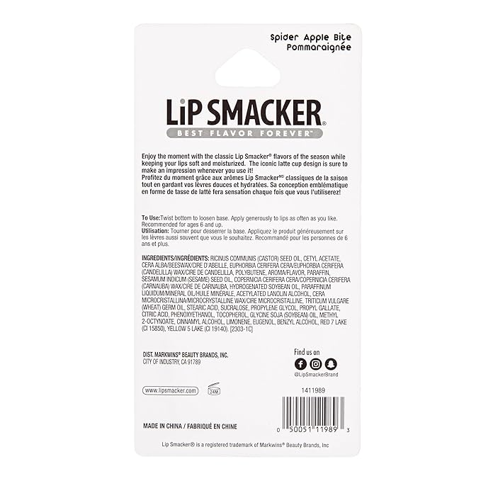 Lip Smacker Frappe Lip Balm - Spider Apple Bite-Velvo Beauty