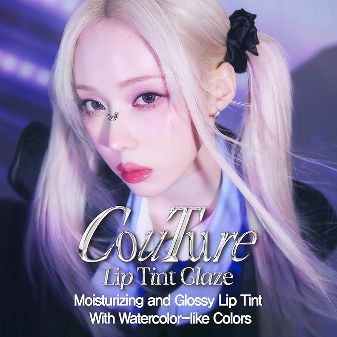 Espoir Couture Lip Tint Glaze #10 Pinky Lowkey 0.19oz | Volumizes & High-Shine Lip Plumper | Long-Lasting Vibrant Color | Thickening radiance Lip Stain | Tinted Lip Moisturizer | Korean Lip Makeup-Velvo Beauty