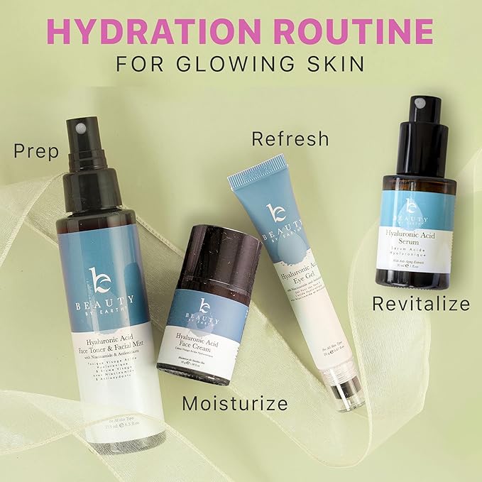 Hyaluronic Acid Moisturizer for Face - USA Made with Organic & Natural Ingredients, Hydrating Anti Aging Face Moisturizer for Dry Skin with Glycerin & Vitamin E, Unscented Anti Wrinkle Cream-Velvo Beauty