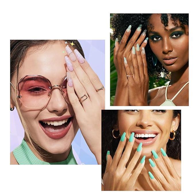 Acrylic Nail Brush Size #10, KEMEISI 100% Pure Kolinsky Nail Art Brushes Sturdy Handle Oval Shaped Acrylic Powder Nail Design Tools for Professional Manicure DIY Home Salon (Green)-Velvo Beauty