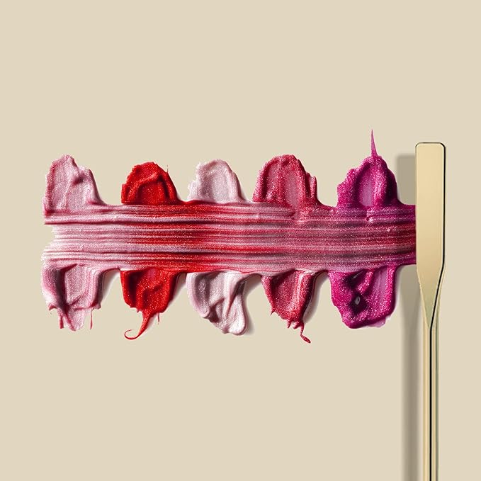 Korean Makeup Mixing Palette with Stainless Steel Picasso Spatula - Acrylic Tray for Foundation and Nail Polish - Luxury Beauty Tool for SFX Makeup & Nail Artists - Gold-Velvo Beauty