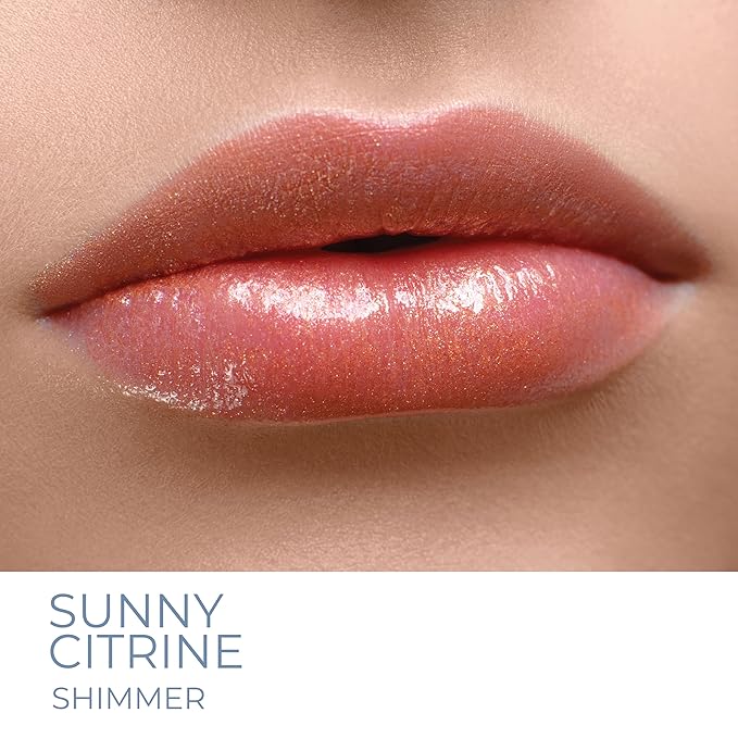 Tinted Lip Balm. Moisturizing Sheer, Buildable Lip Color with Hyaluronic Acid, Vitamin E and Rich Oil, Perfect Revitalizer for Chapped Lips. Beauty Plumper Moisturizer 0.21oz- Sunny Citrine-Velvo Beauty