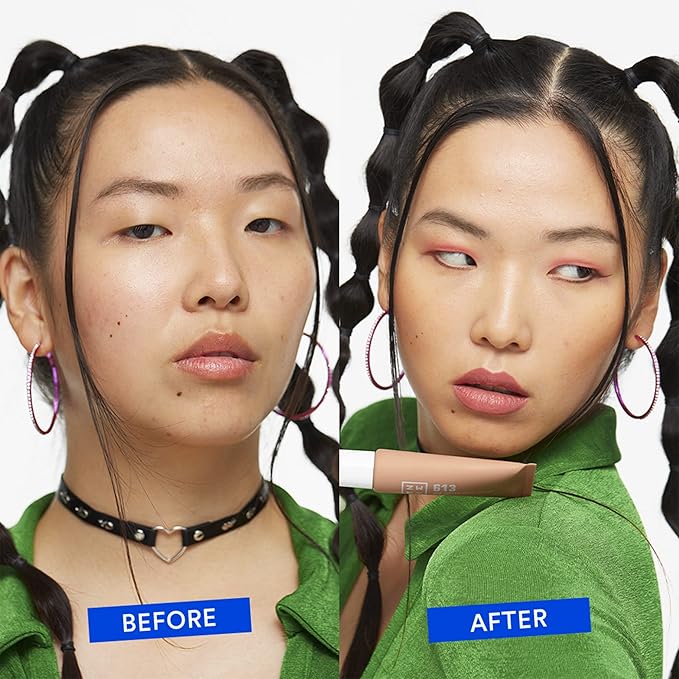 3INA 613 Tinted Moisturizer for Face with SPF 30 - Nude - BB Cream with Light to Medium Coverage - Hyaluronic Acid Moisturizer for All Skin Tones - Vegan, Cruelty and Paraben Free Make Up - 1 oz-Velvo Beauty