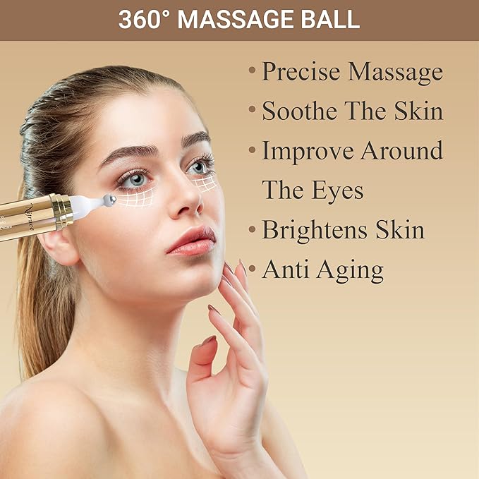 Under Eye Cream with Caffeine, Hyaluronic Acid, and Vitamins E, C, K - Advanced Dark Circle and Puffiness Treatment, Reduces Fine Lines-Velvo Beauty