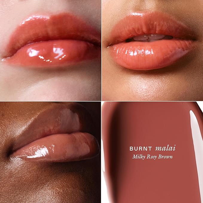 EADEM Le Chouchou Lip Softening Balm, Lip Gloss for Women, Lip Plumper & Lip Mask, Overnight Hydrating & Moisturizing Luxury Lip Balm, 0.5 oz, Burnt Malai-Velvo Beauty