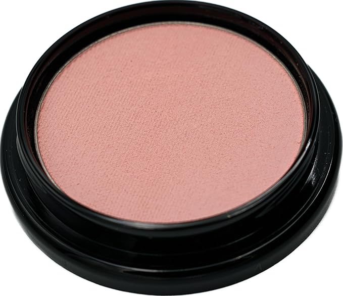 Lotus Pink Light Baby Pink Blush Pressed Cheek Color Powder, Talc & Paraben Free, 4 Grams, No Animal Testing & Cruelty Free-Velvo Beauty